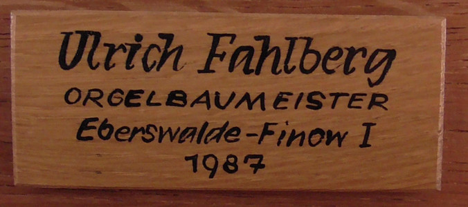 Orgelbauwerkstatt Eberswalde (c) Doreen Köhler